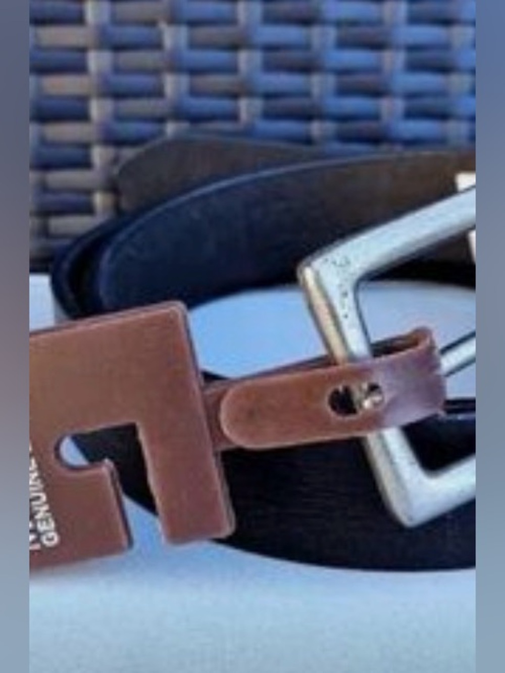 Stone Mountain 100% Genuine Leather Black Men's Belt